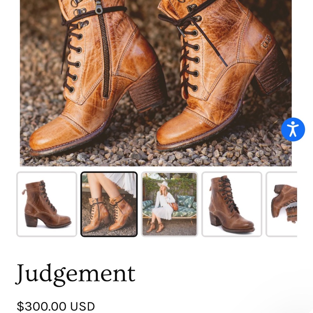 Bed Stü Judgment Boots